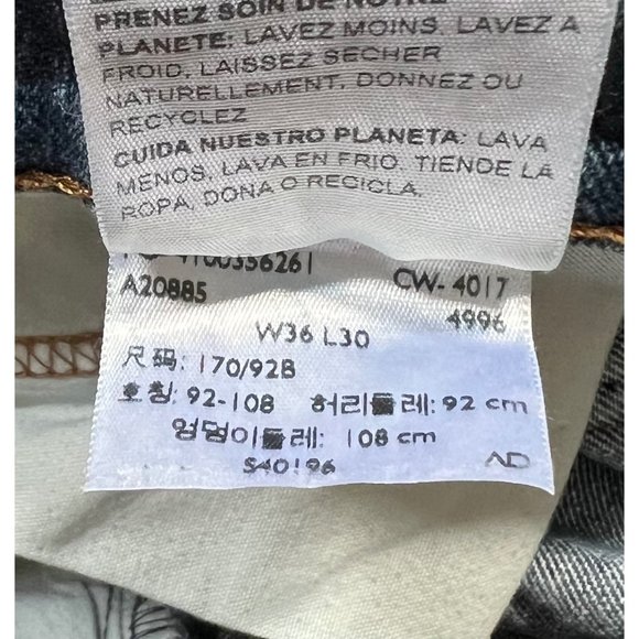 Levi’s Men’s Relaxed Denim Jeans Size 36x30 - Picture 6 of 6